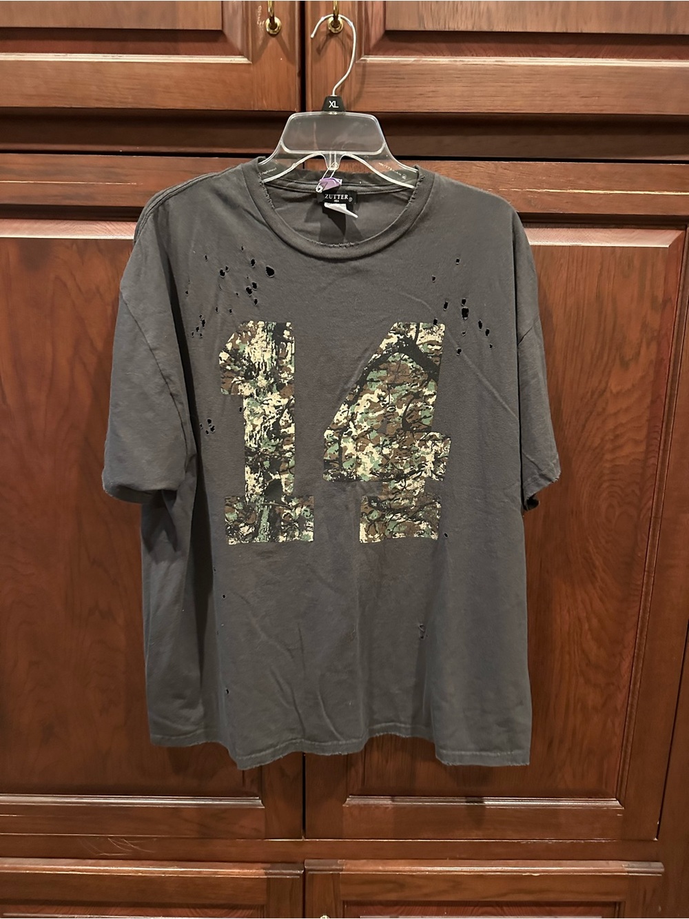 Camo 14 tee sz S